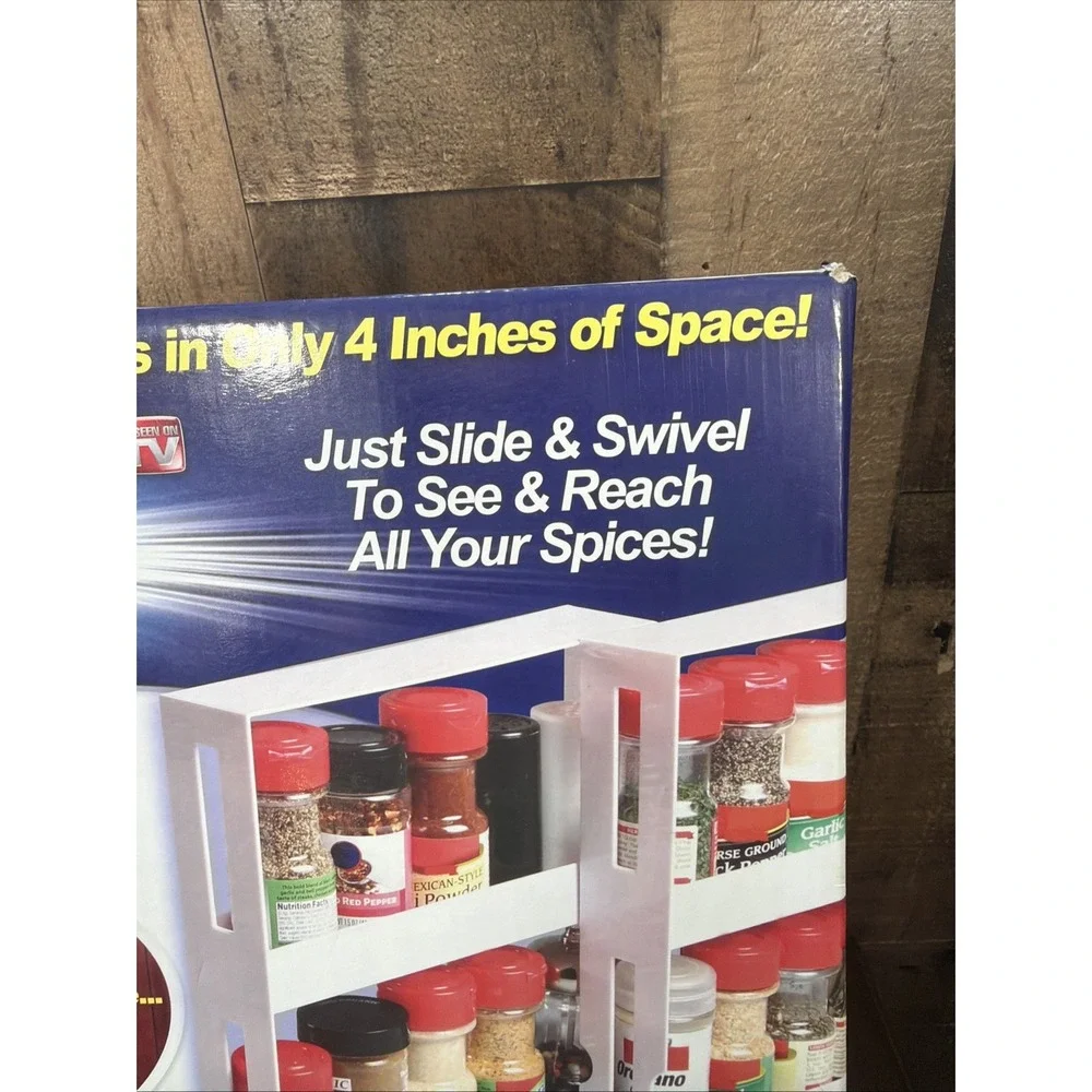 Brand New Swivel Store Organizer Spice Rack Storage System As Seen on TV!!